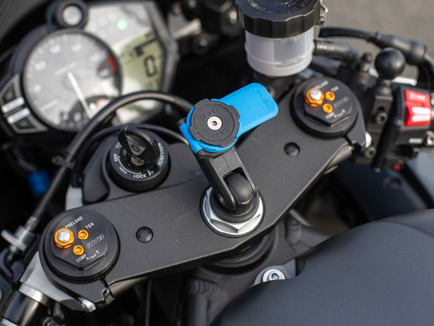 Quadlock Motorcycle Form Stem Mount