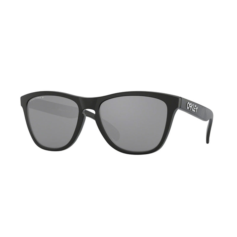 Oakley Frogskins Sunglasses - Matte Black Prizm Black Polarized Lens