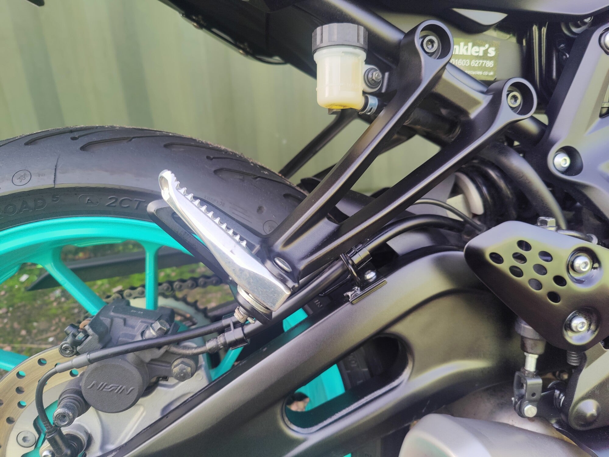 Yamaha MT-07 Cyan Storm – 2023