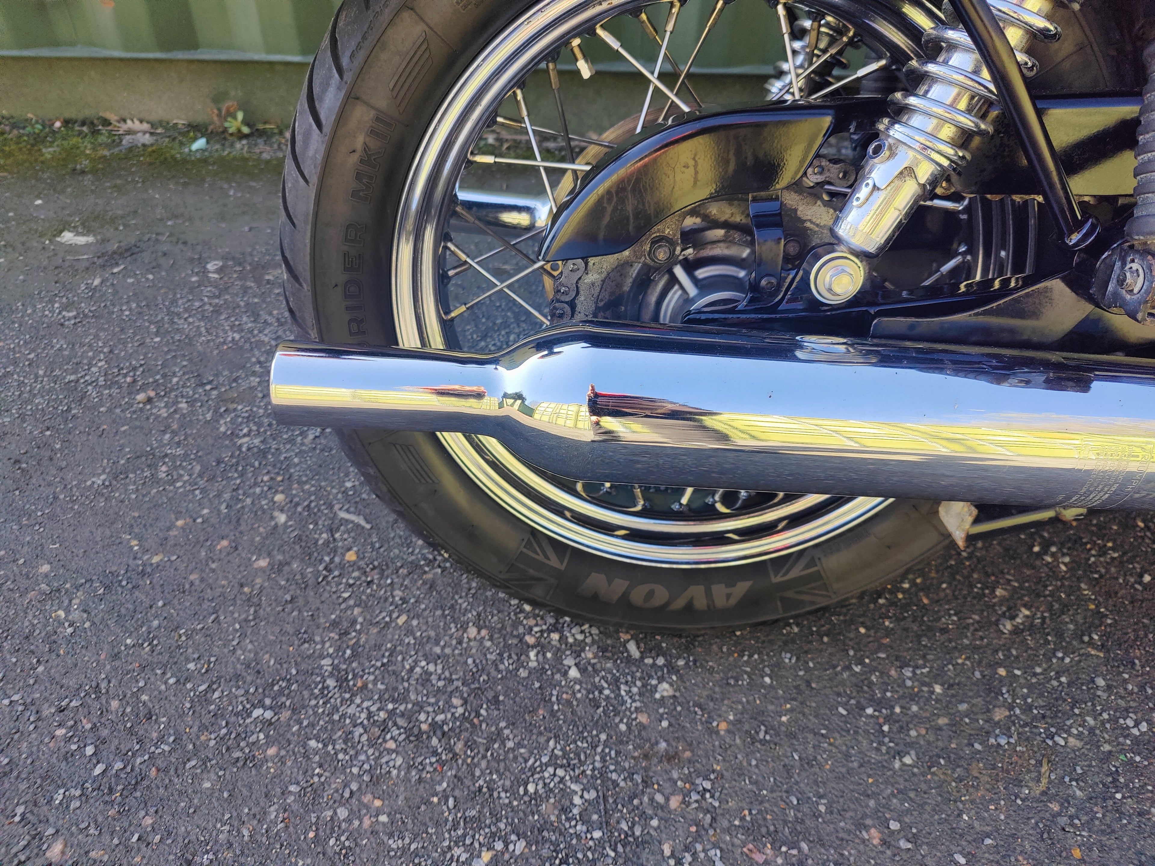 2006 Triumph Bonneville 790 in Black