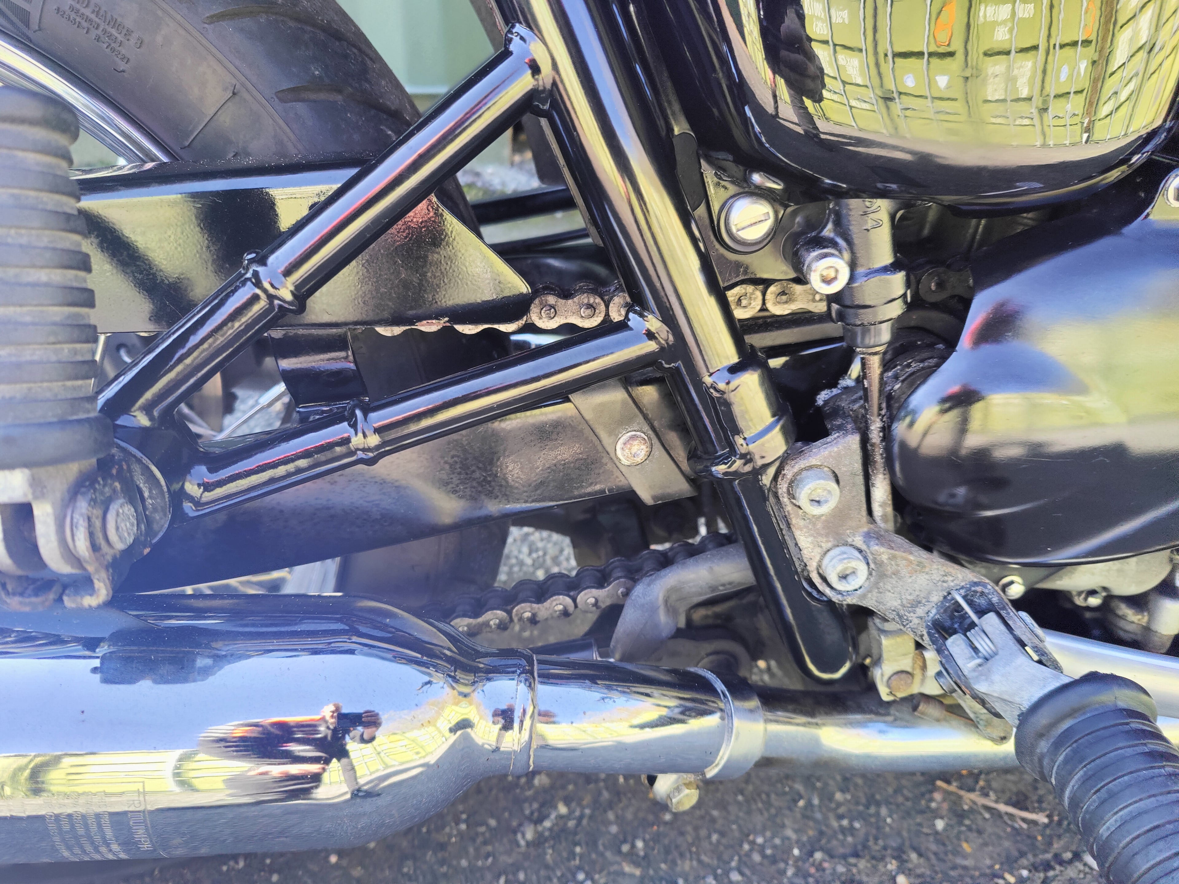 2006 Triumph Bonneville 790 in Black