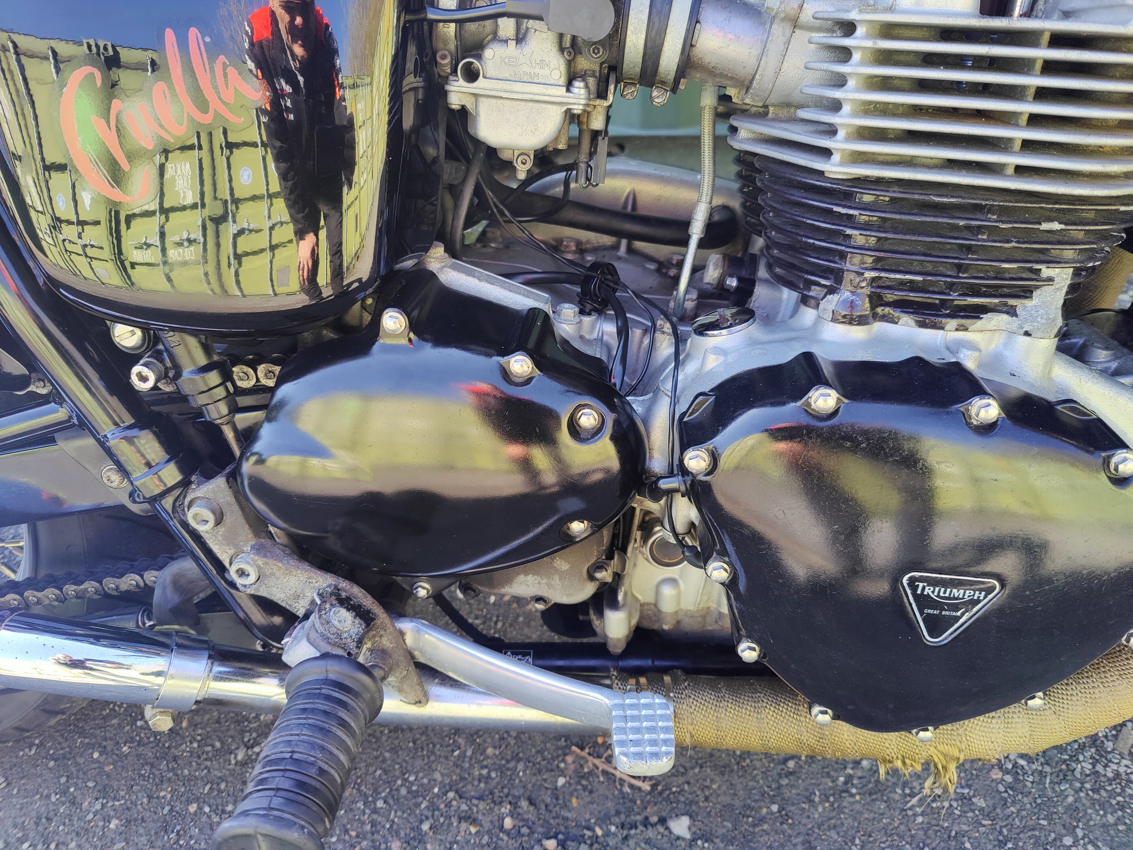 2006 Triumph Bonneville 790 in Black