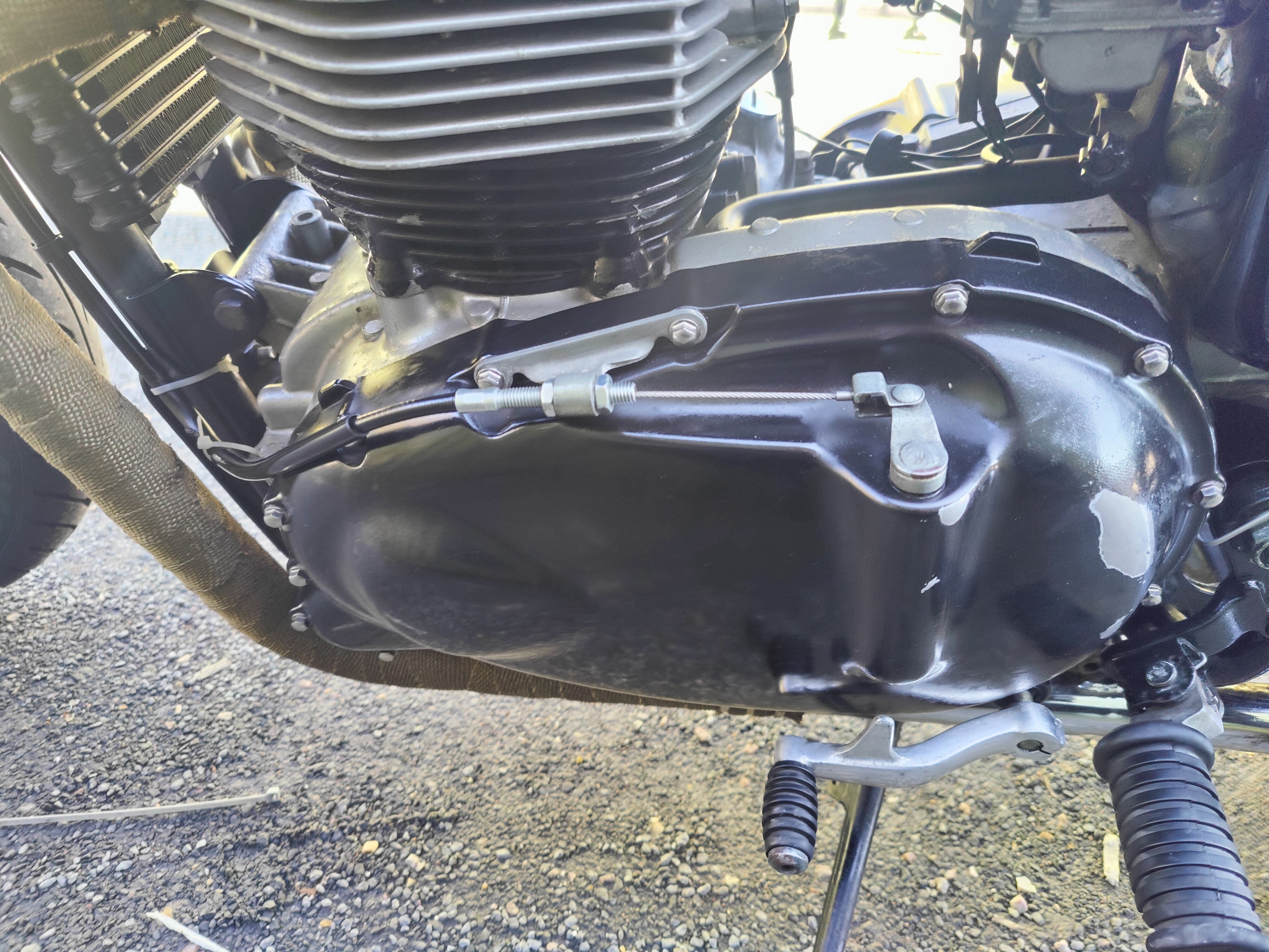 2006 Triumph Bonneville 790 in Black