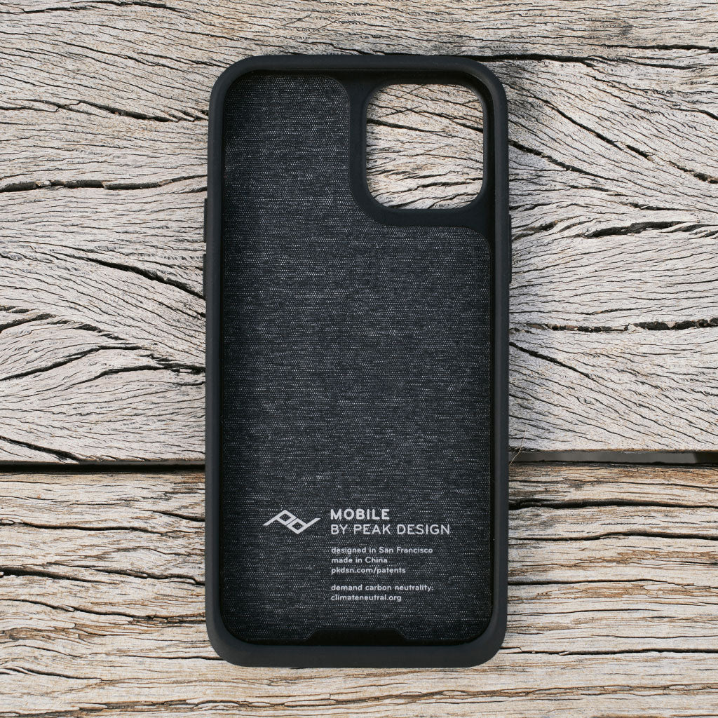 Peak Design iPhone 13 Charcoal Phone Case
