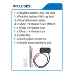 Oxford Junction Box - 12V with Fused Power Outlets