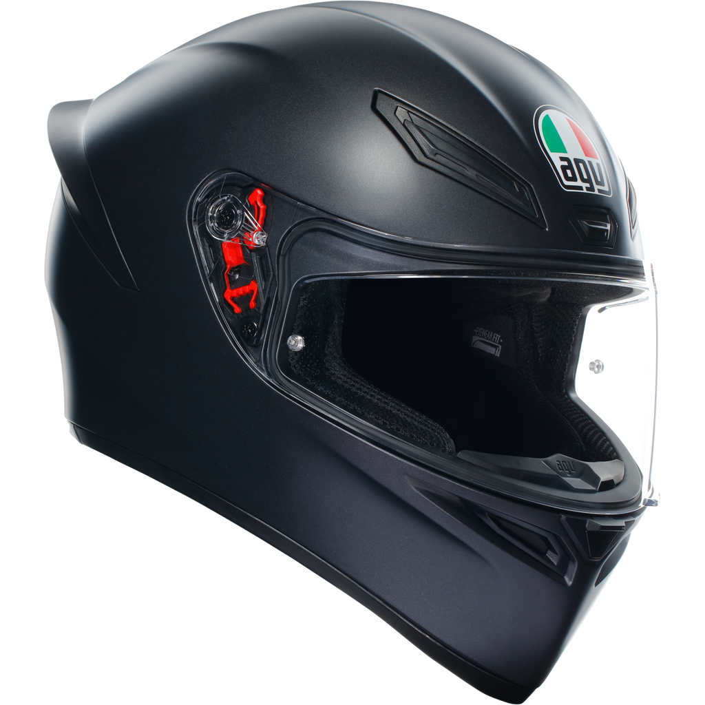 AGV K1-S Solid Matt Black Motorcycle Helmet
