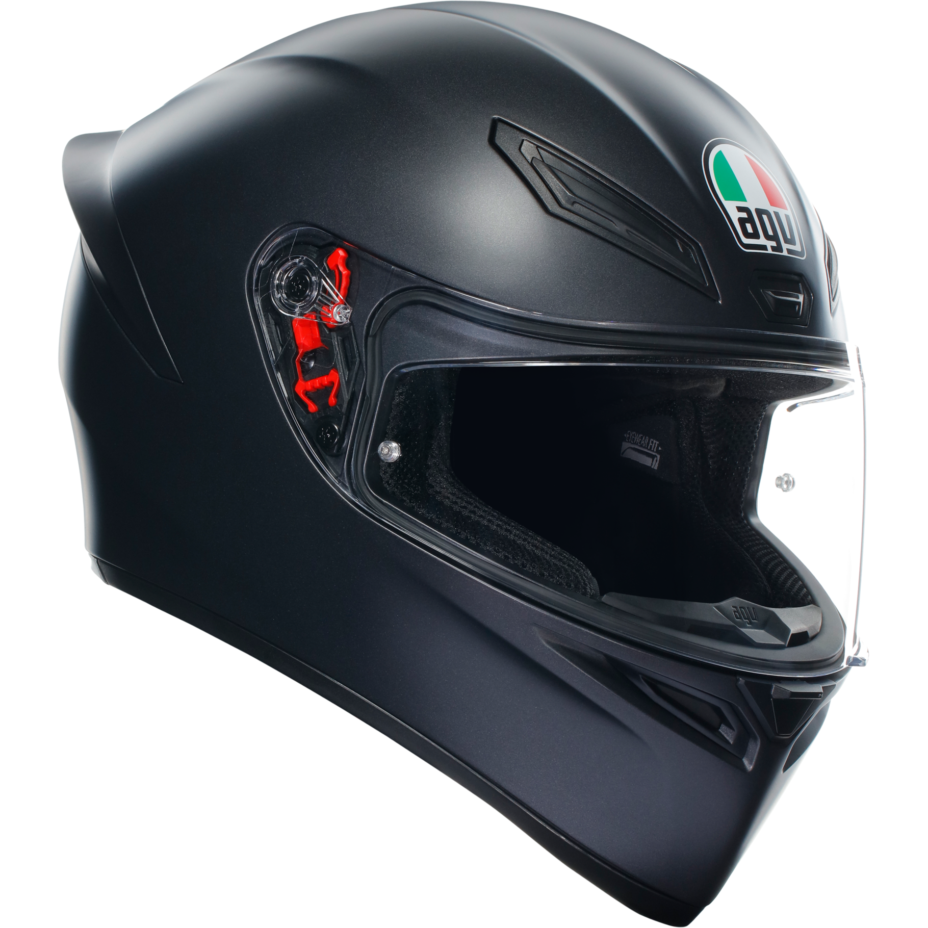 AGV K1-S Solid Matt Black Motorcycle Helmet