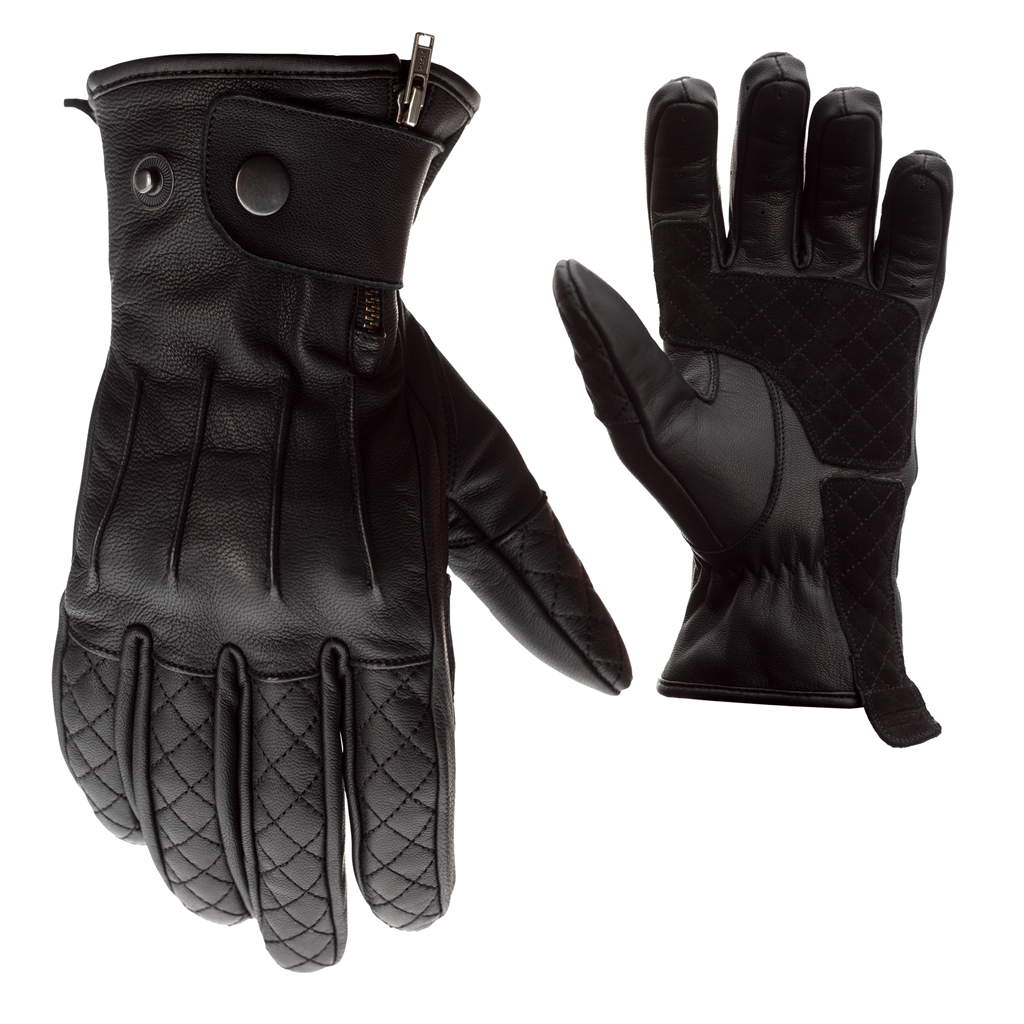 RST MATLOCK CE Motorcycle Gloves - Black