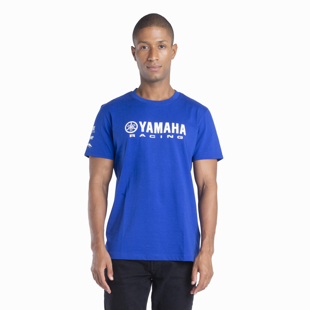 Yamaha Paddock Blue Essentials Mens Cork T-Shirt
