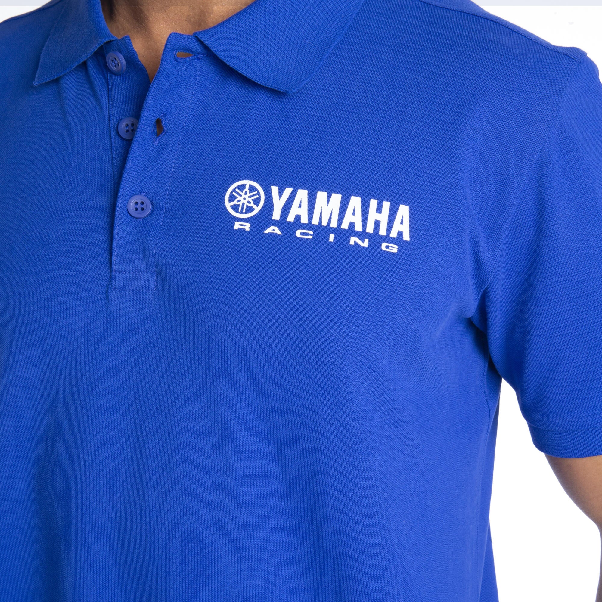 Yamaha Paddock Blue Essentials Mens Theems Polo