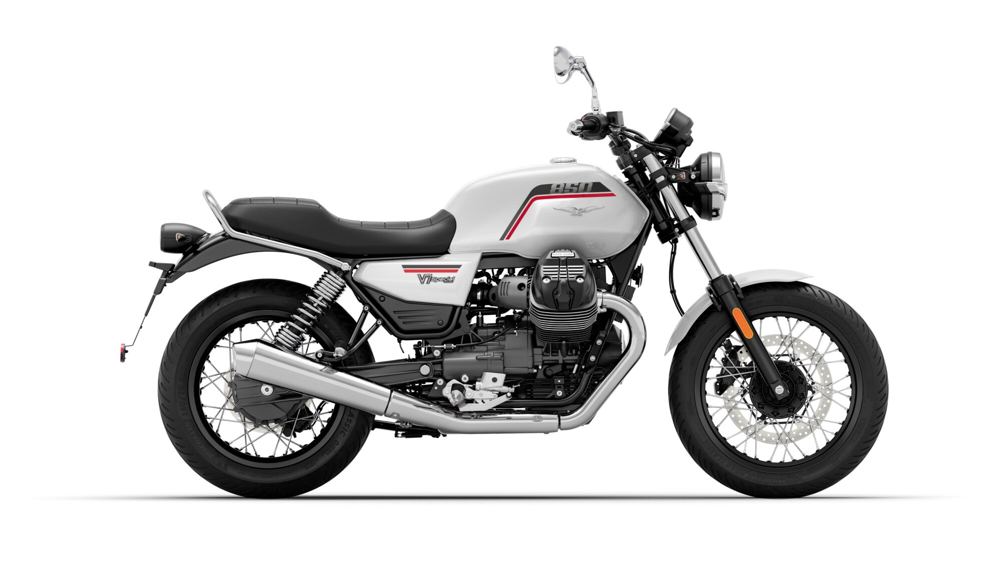 Moto Guzzi V7 Special E5+ Bianco 1969