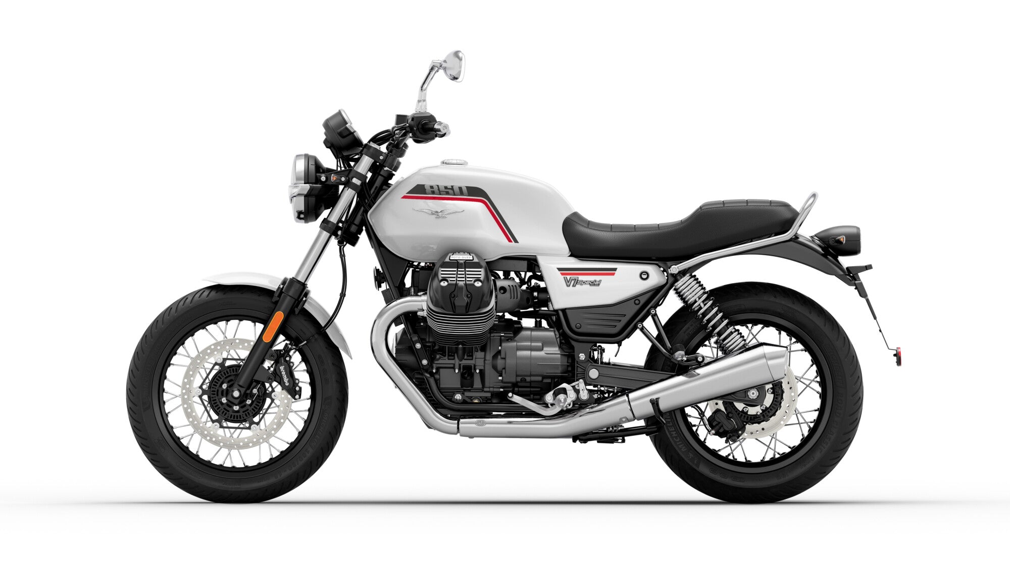 Moto Guzzi V7 Special E5+ Bianco 1969