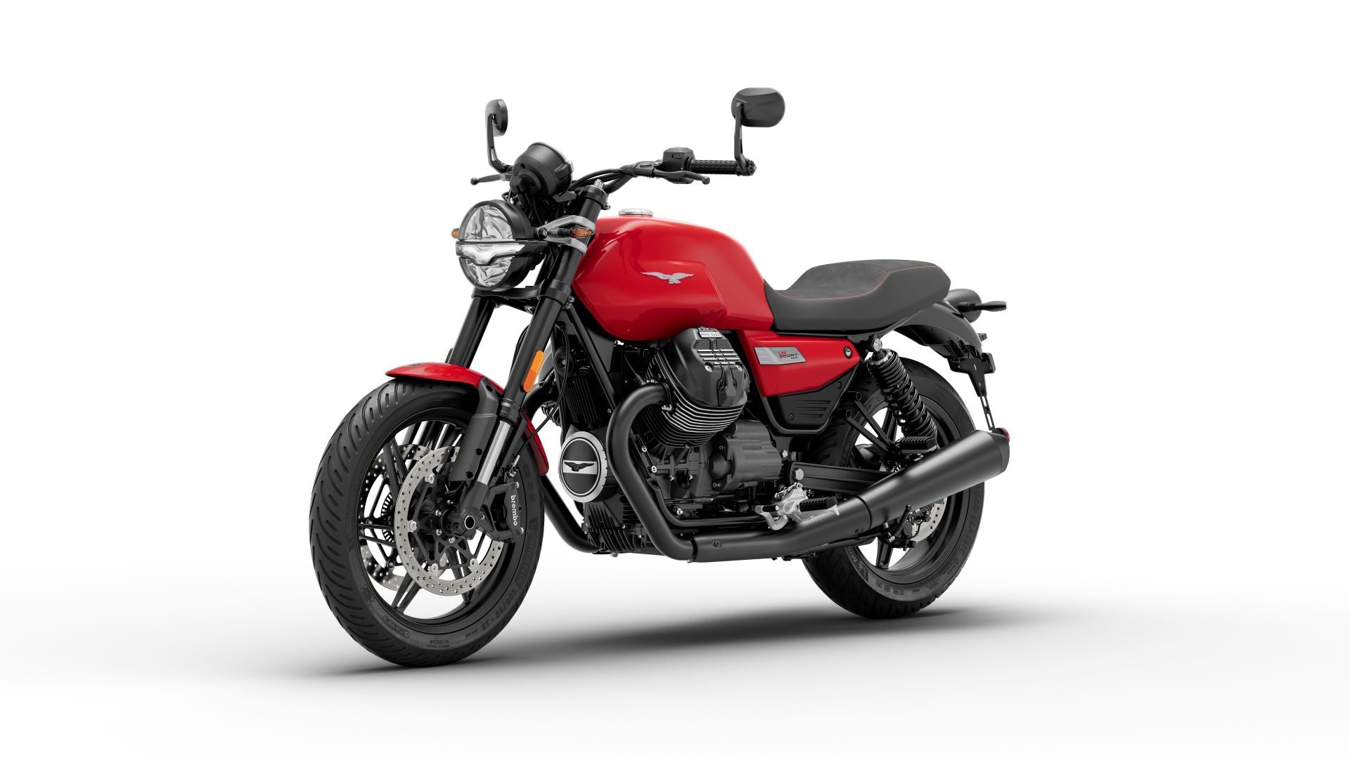 Moto Guzzi V7 Sport E5+ Red Monza