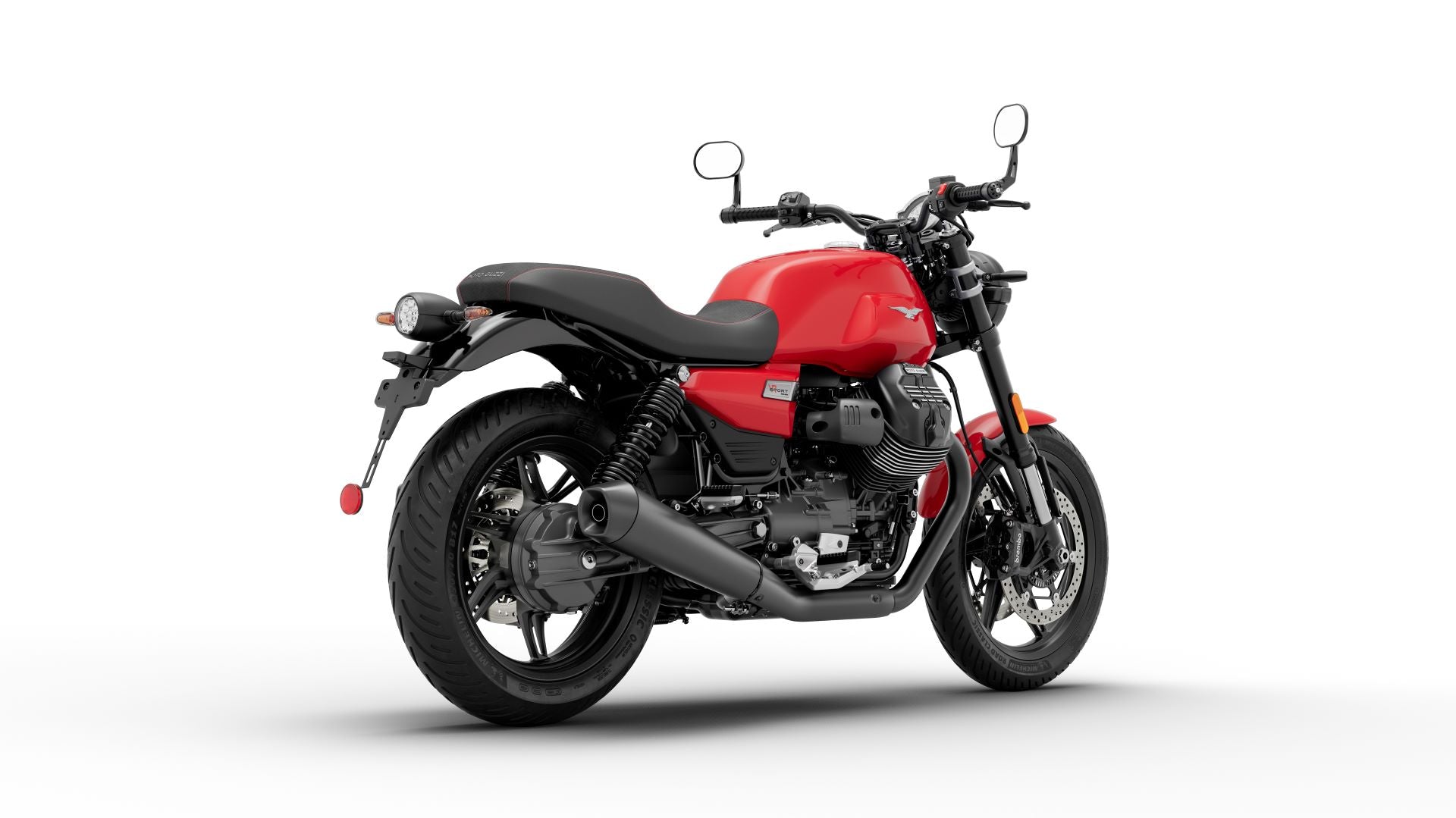 Moto Guzzi V7 Sport E5+ Red Monza