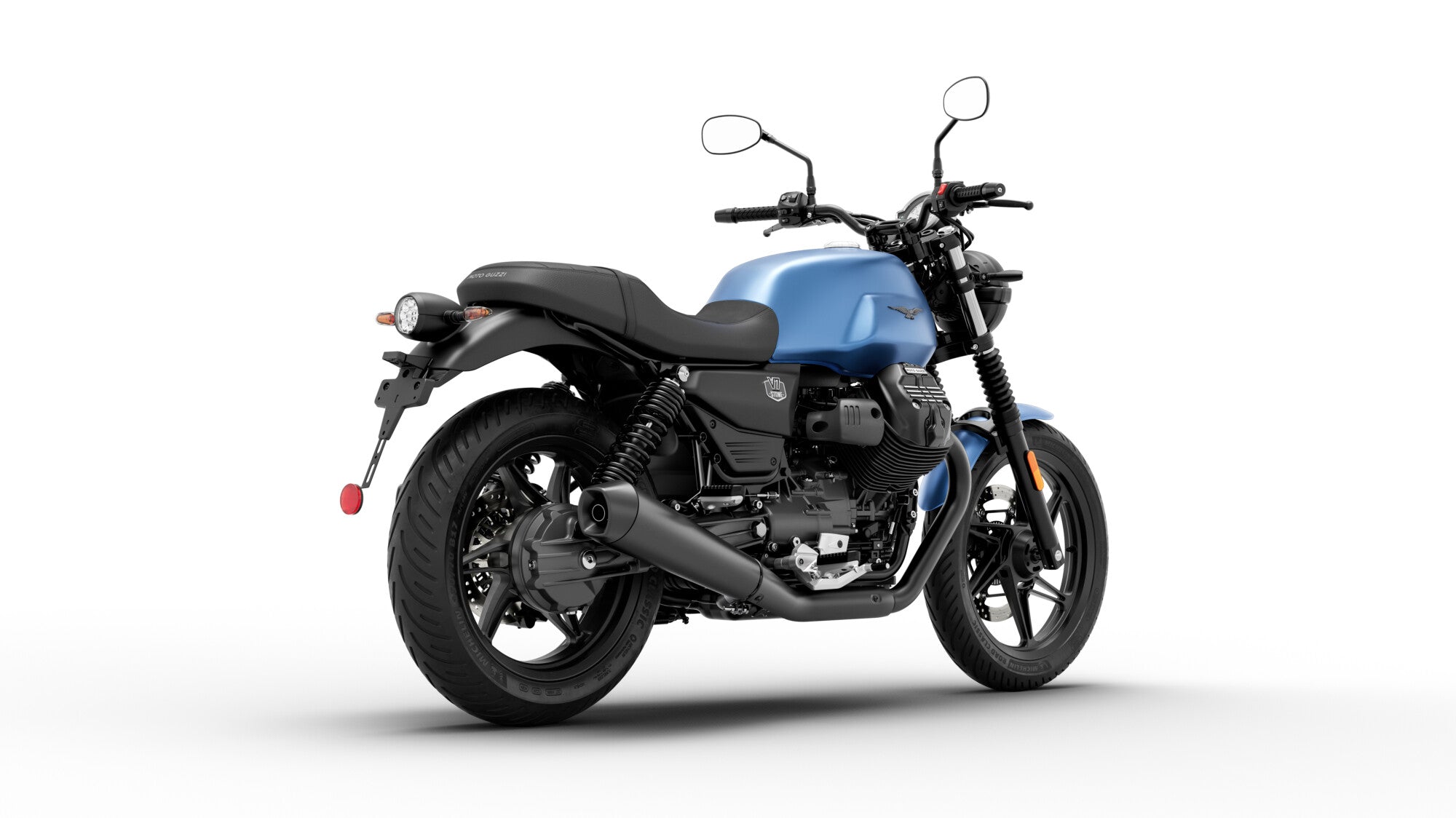 Moto Guzzi V7 Stone E5+ Blu Profondo