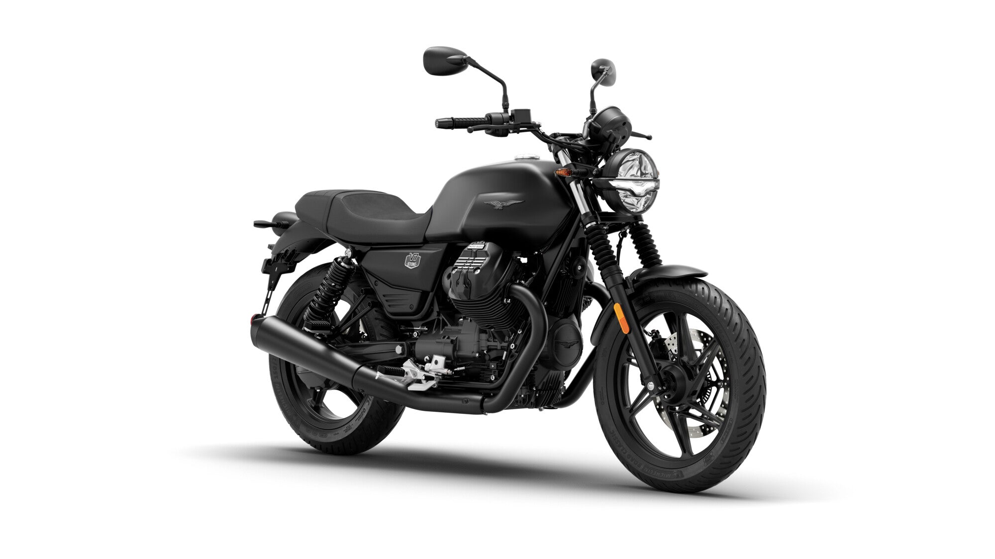 Moto Guzzi V7 Stone E5+ Nero Ruvido