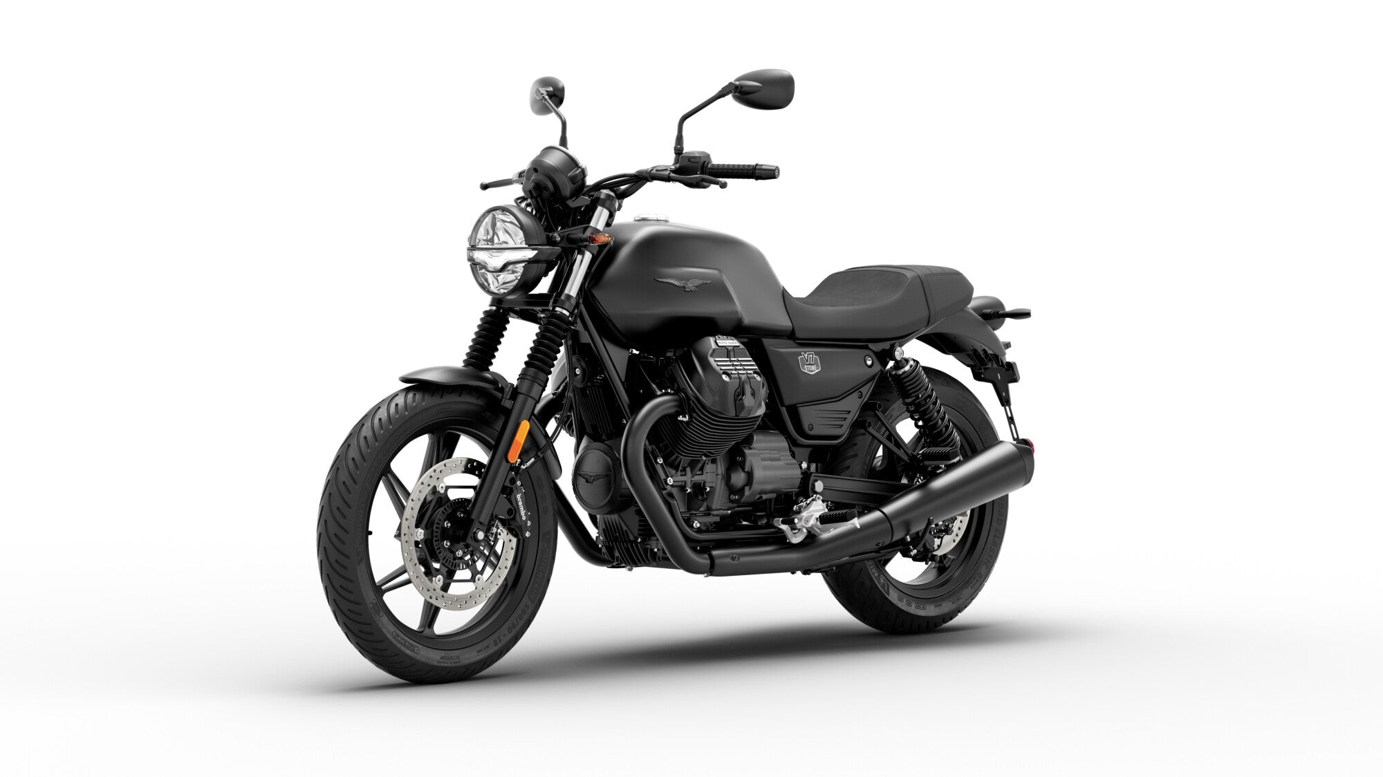 Moto Guzzi V7 Stone E5+ Nero Ruvido