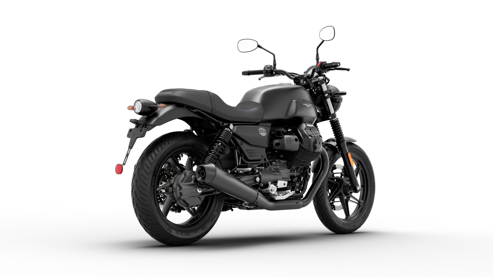 Moto Guzzi V7 Stone E5+ Nero Ruvido
