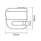 Oxford Micro XA5 Alarm Disc Lock