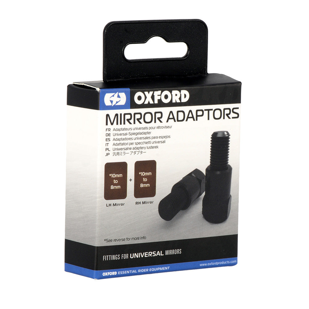 Oxford Mirror Adaptors- M10 To M8 Reverse & M10 To M8
