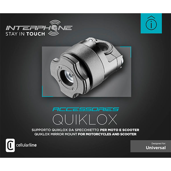 Quiklox Motorcycle Mirror Mount