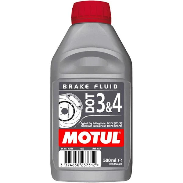 Motul Dot 3&4 Brake Fluid 500ml