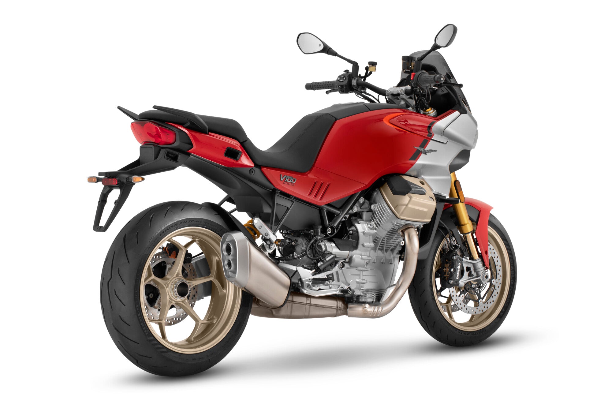 Moto Guzzi V100S Rosso Lava
