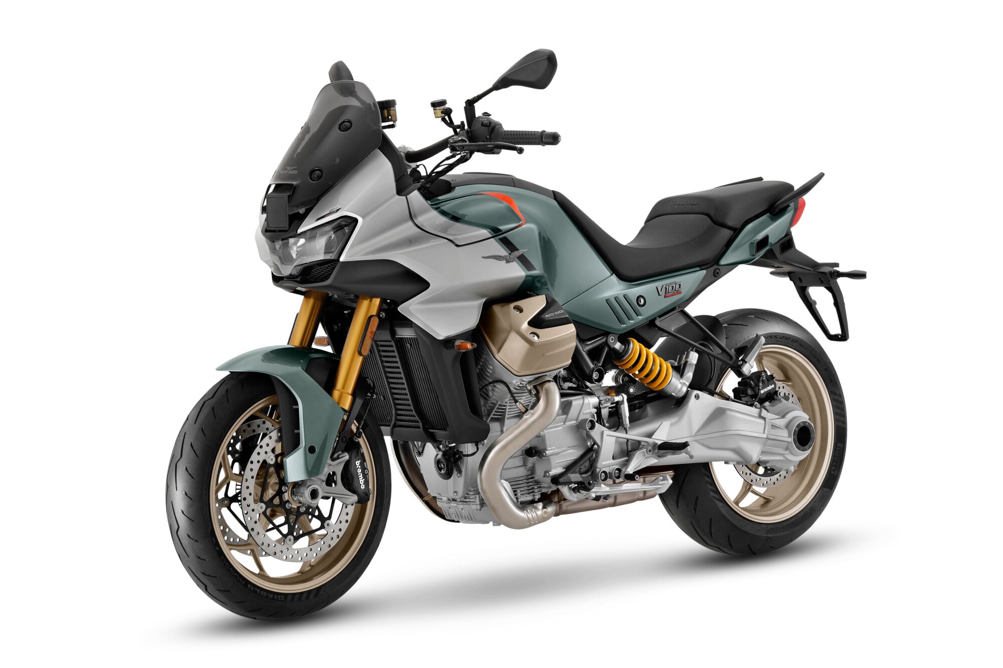 Moto Guzzi V100S Verde Ghiaccio Pre- Reg