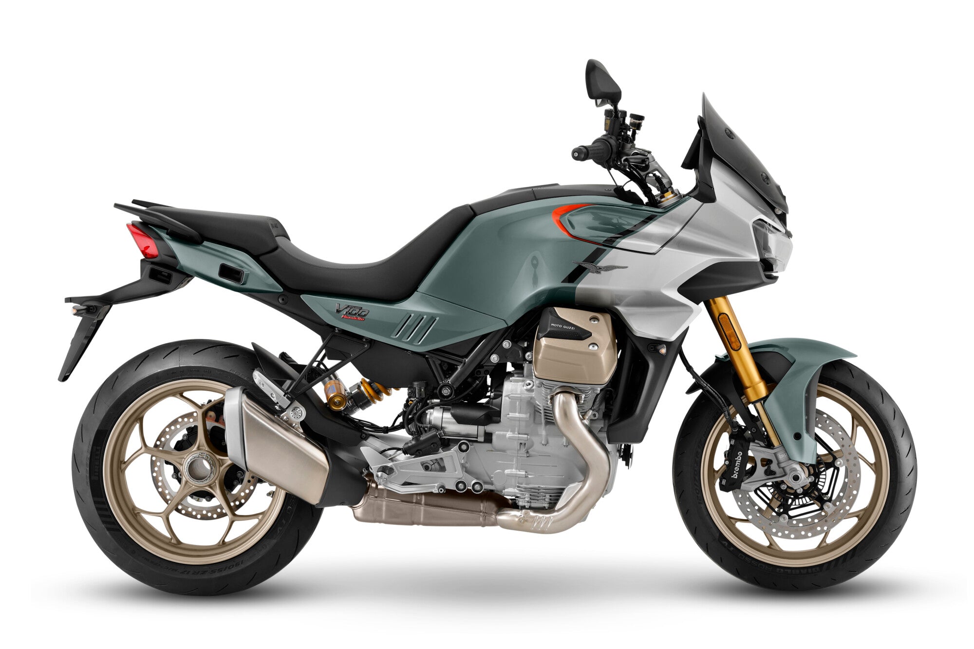 Moto Guzzi V100S Verde Ghiaccio Pre- Reg