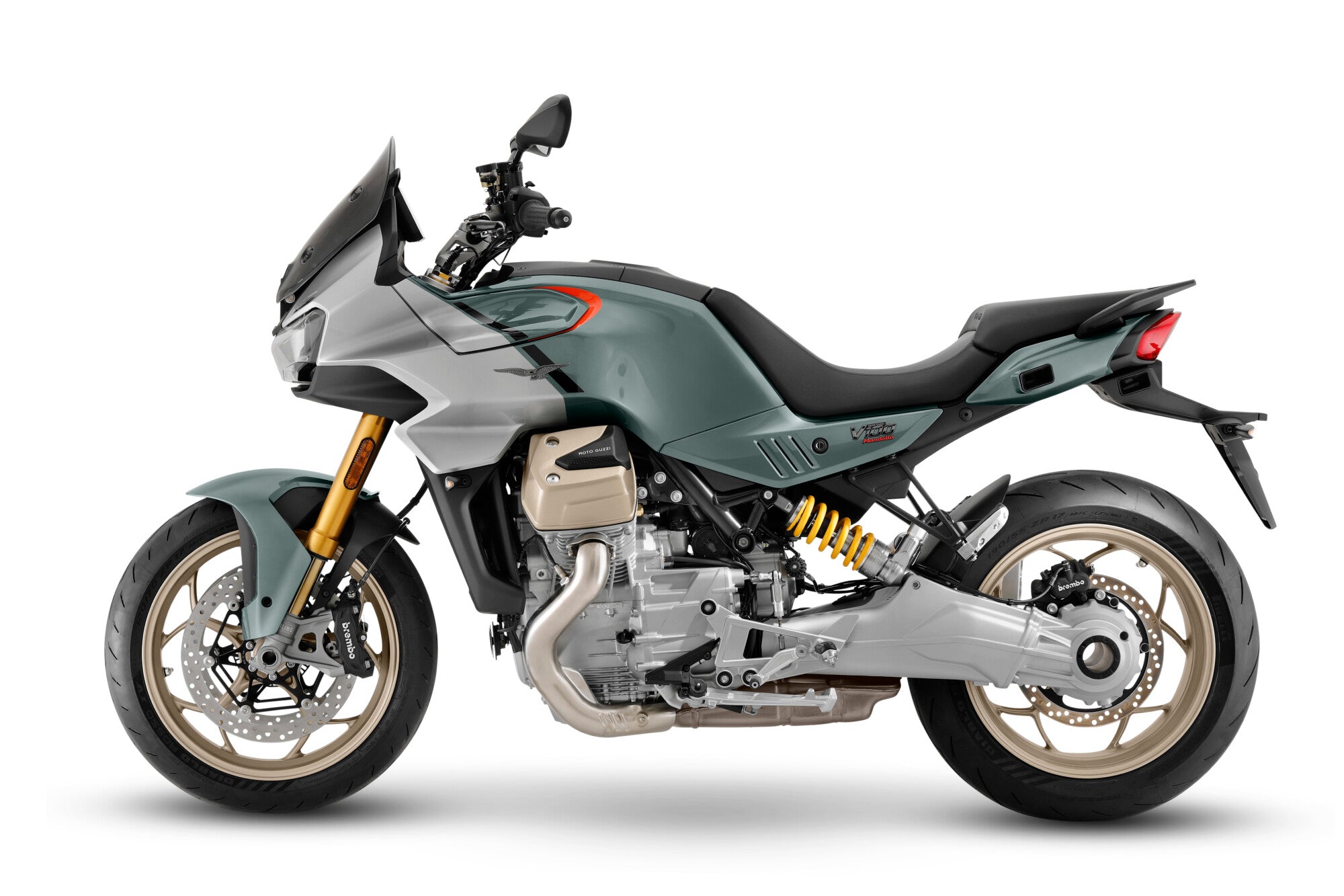 Moto Guzzi V100S Verde Ghiaccio Pre- Reg