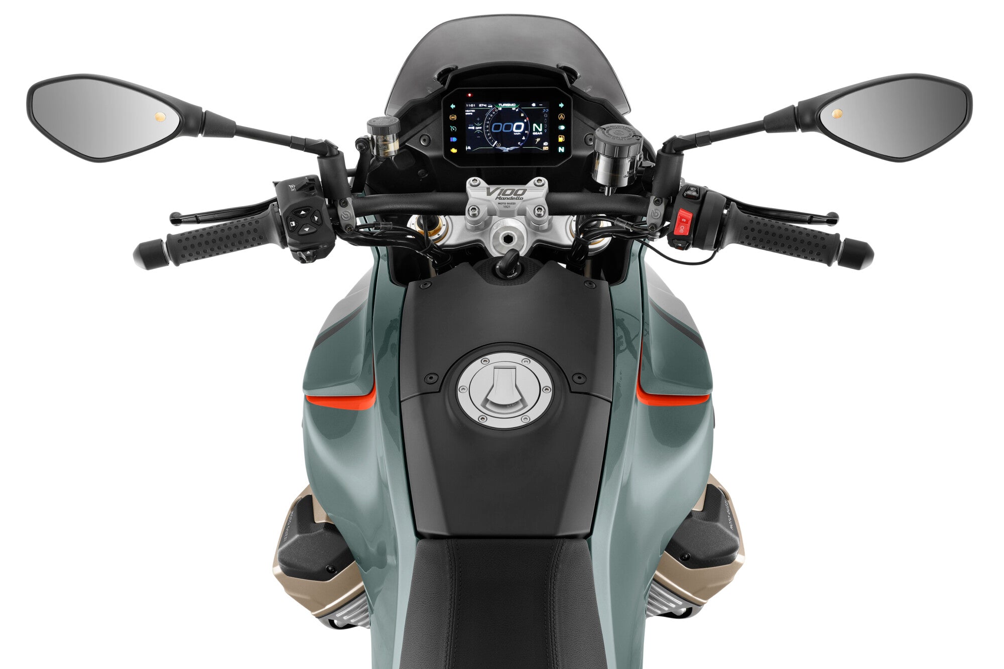 Moto Guzzi V100S Verde Ghiaccio Pre- Reg