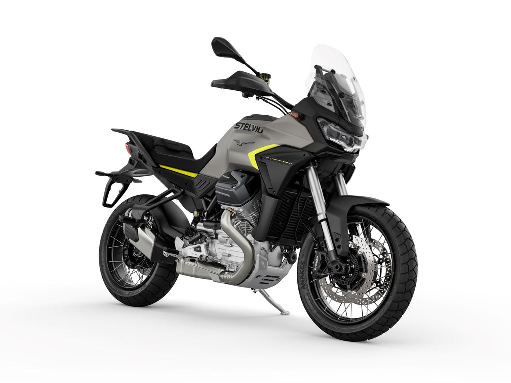 Moto Guzzi Stelvio Grigio Climing