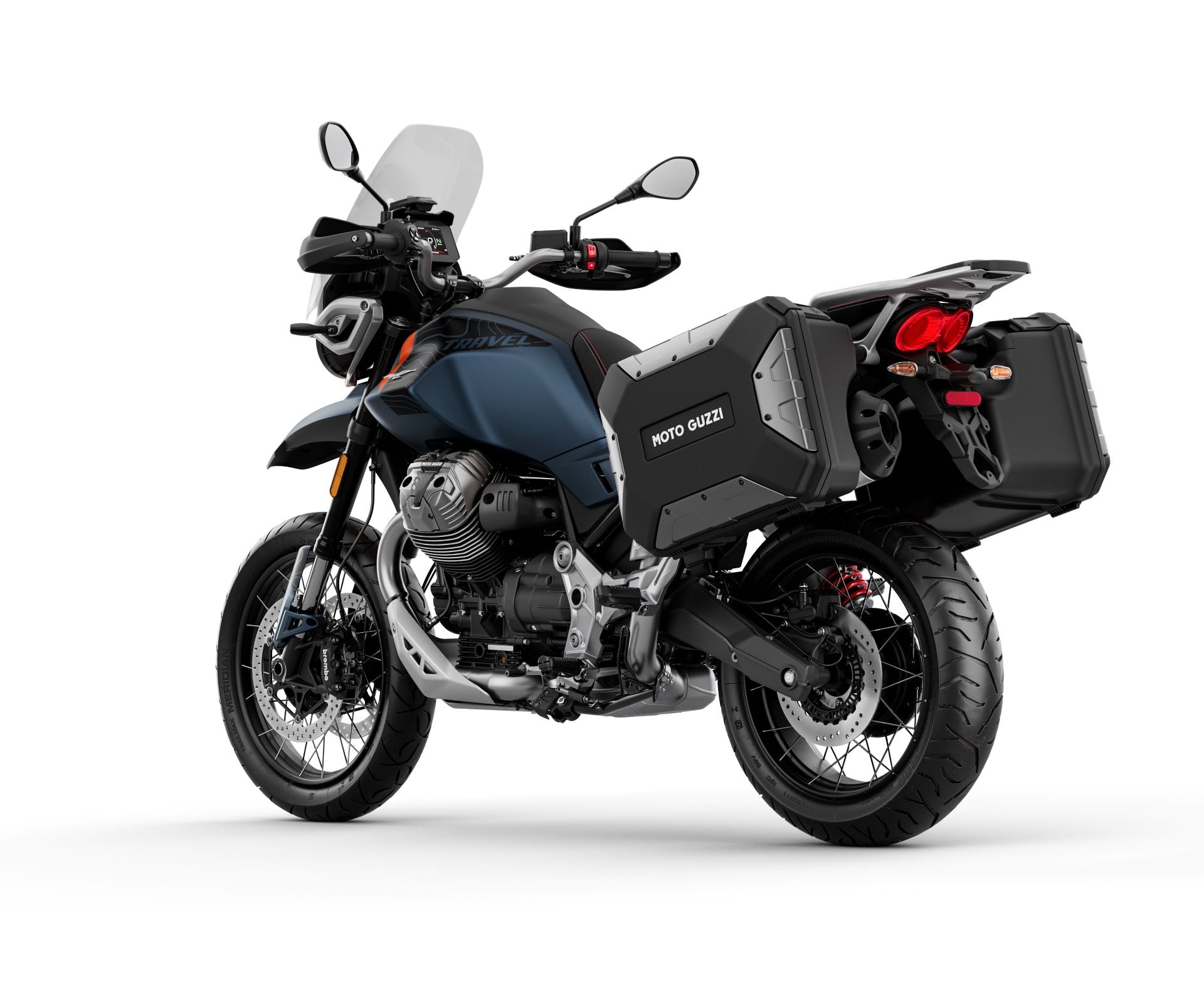 Moto Guzzi V85TT E5+ Travel Blu Zefiro