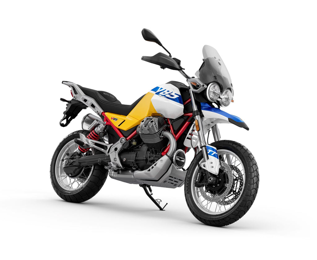 Moto Guzzi V85TT Giallo Wadi