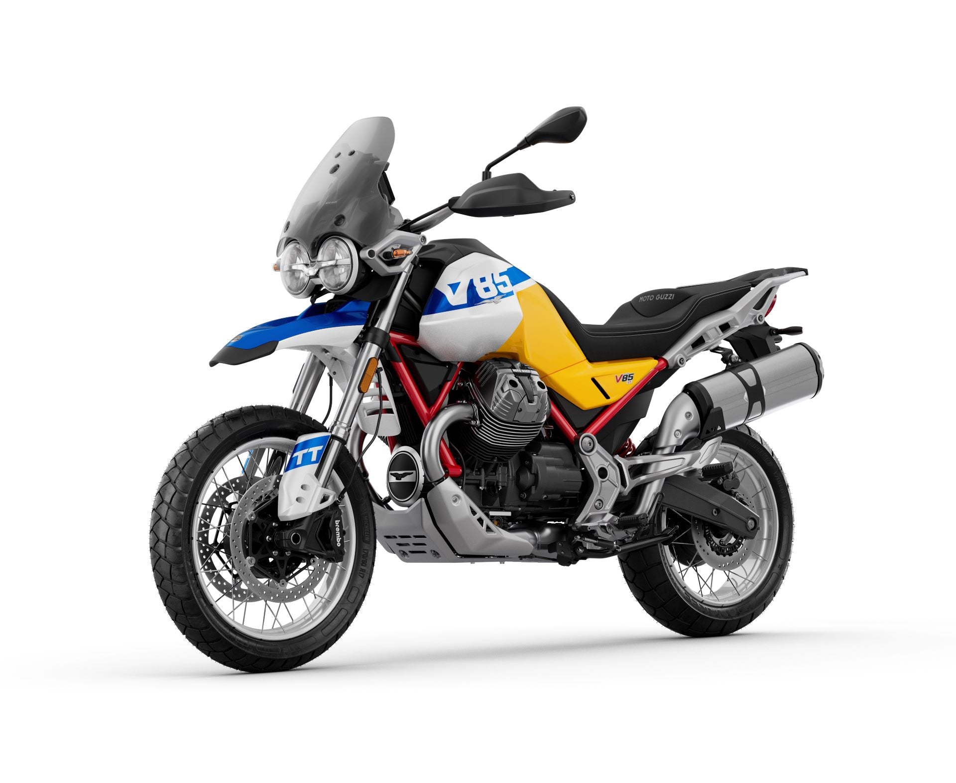 Moto Guzzi V85TT Giallo Wadi