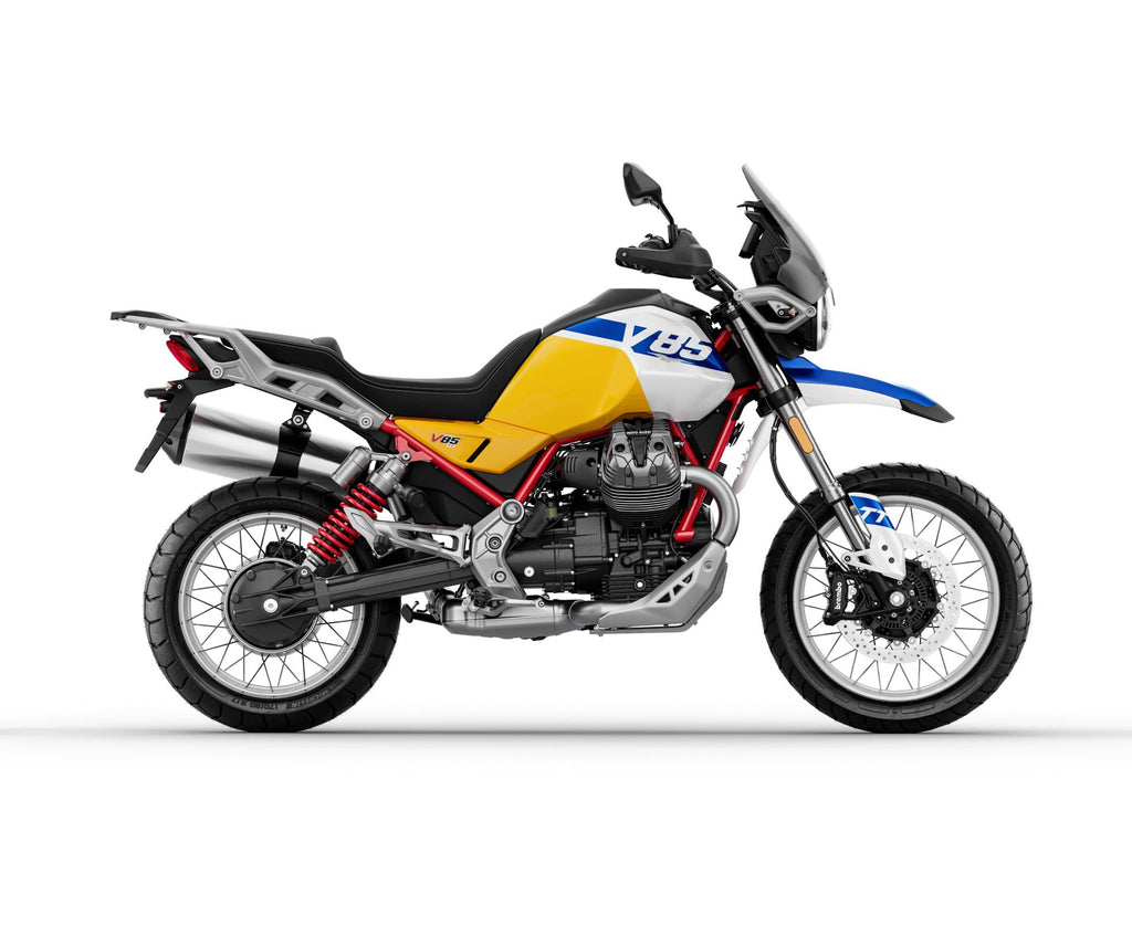 Moto Guzzi V85TT Giallo Wadi