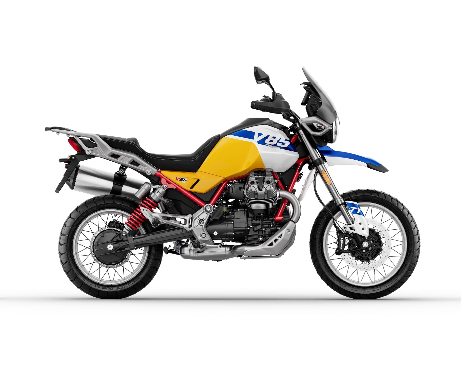 Moto Guzzi V85TT Giallo Wadi