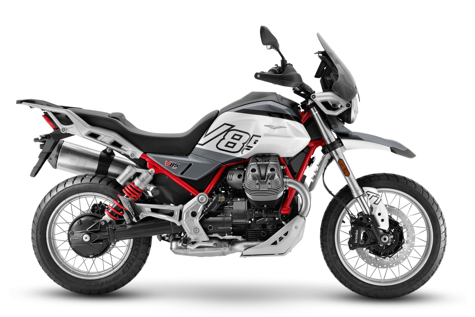 Moto Guzzi V85TT Grigio Tambora E5+ Pre Reg
