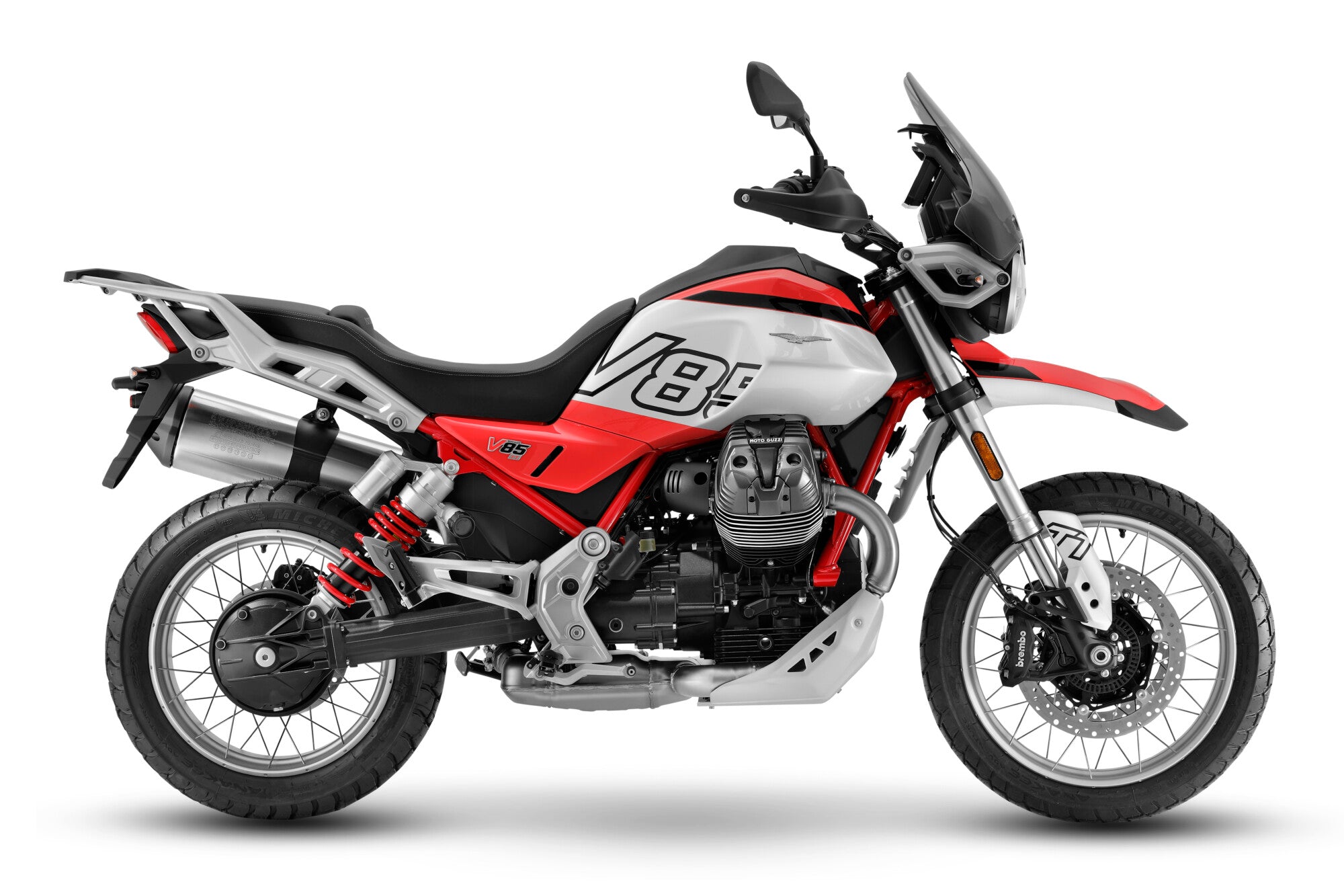 Moto Guzzi V85TT Rosso Fuji Pre-Reg