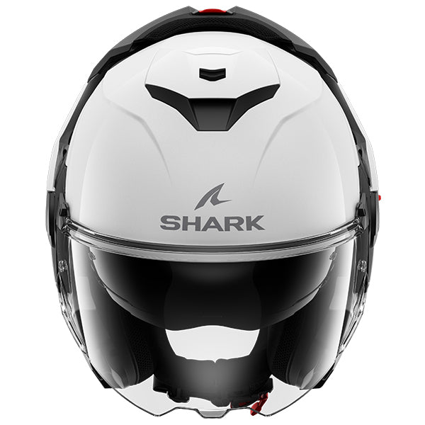Shark OXO Blank White W05 Motorcycle Helmet