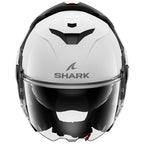 Shark OXO Blank White W05 Motorcycle Helmet