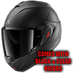 Shark OXO Dark Shadow KMA Motorcycle Helmet