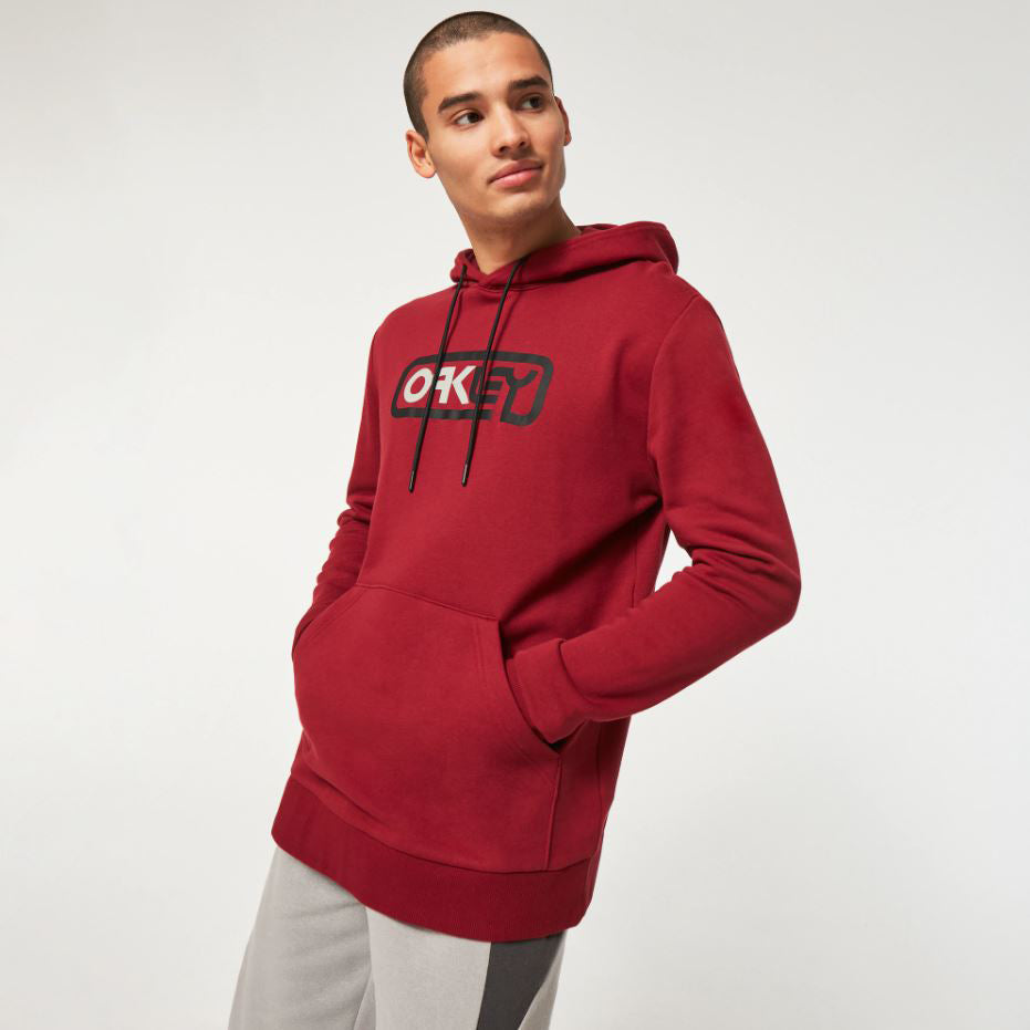 Oakley Locked In B1B Po Hoodie - Iron Red