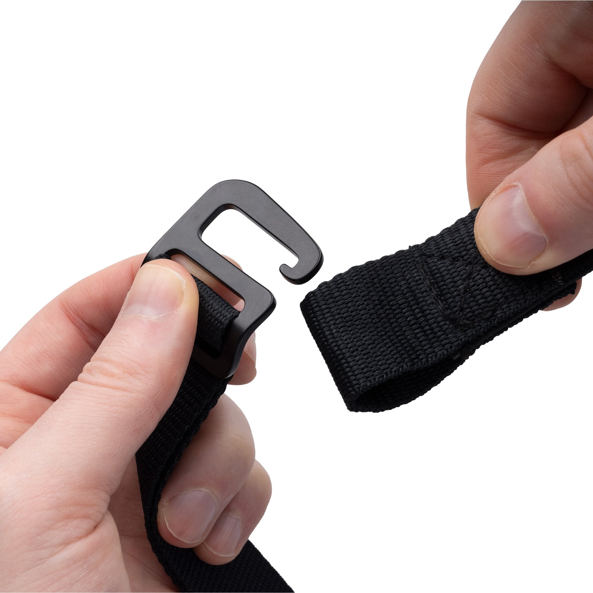 Oxford Atlas G-Hook 26mm x 2m Black (Pair)