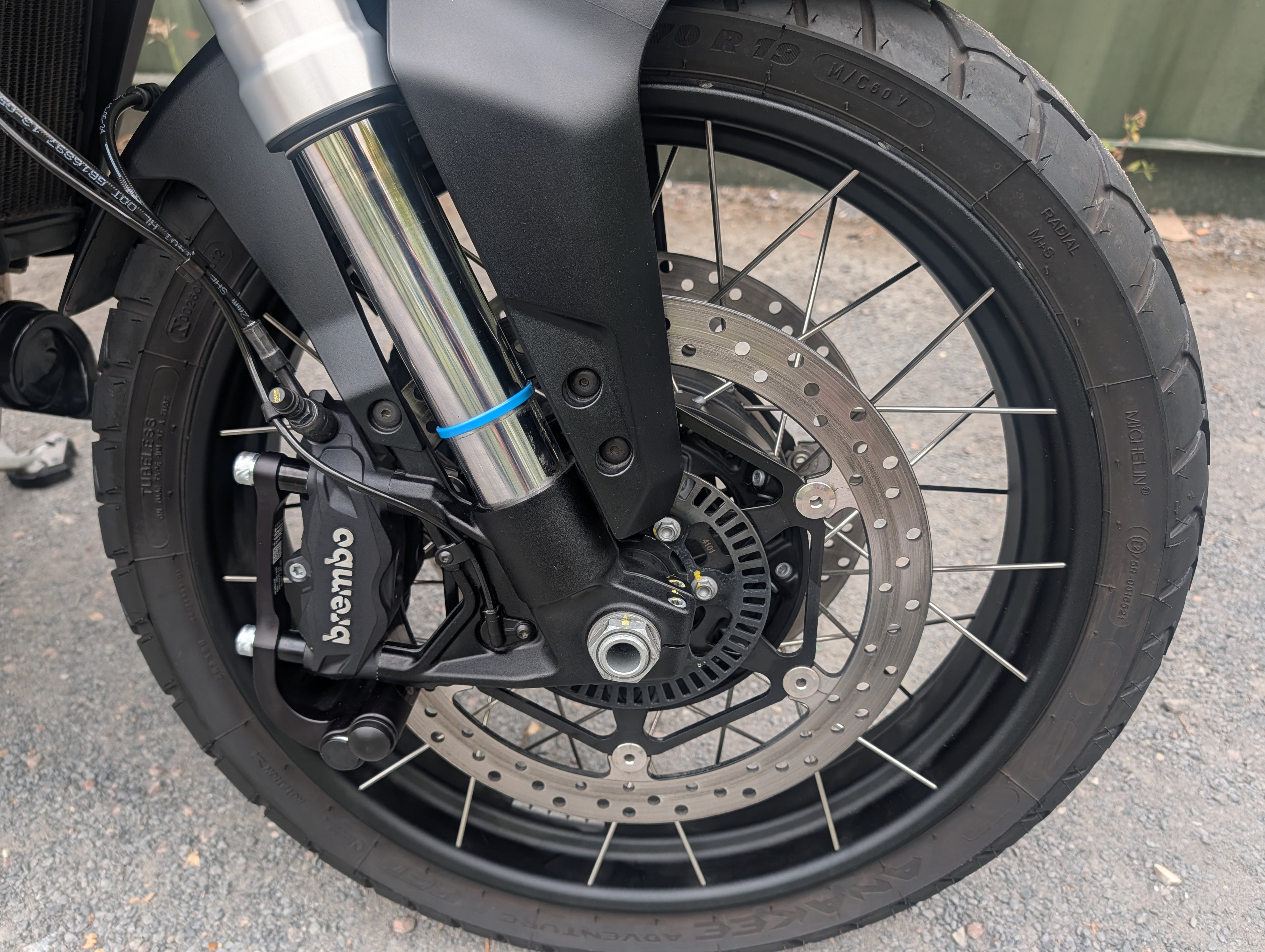 2025 Moto Guzzi Stelvio PFF Nero Volcano