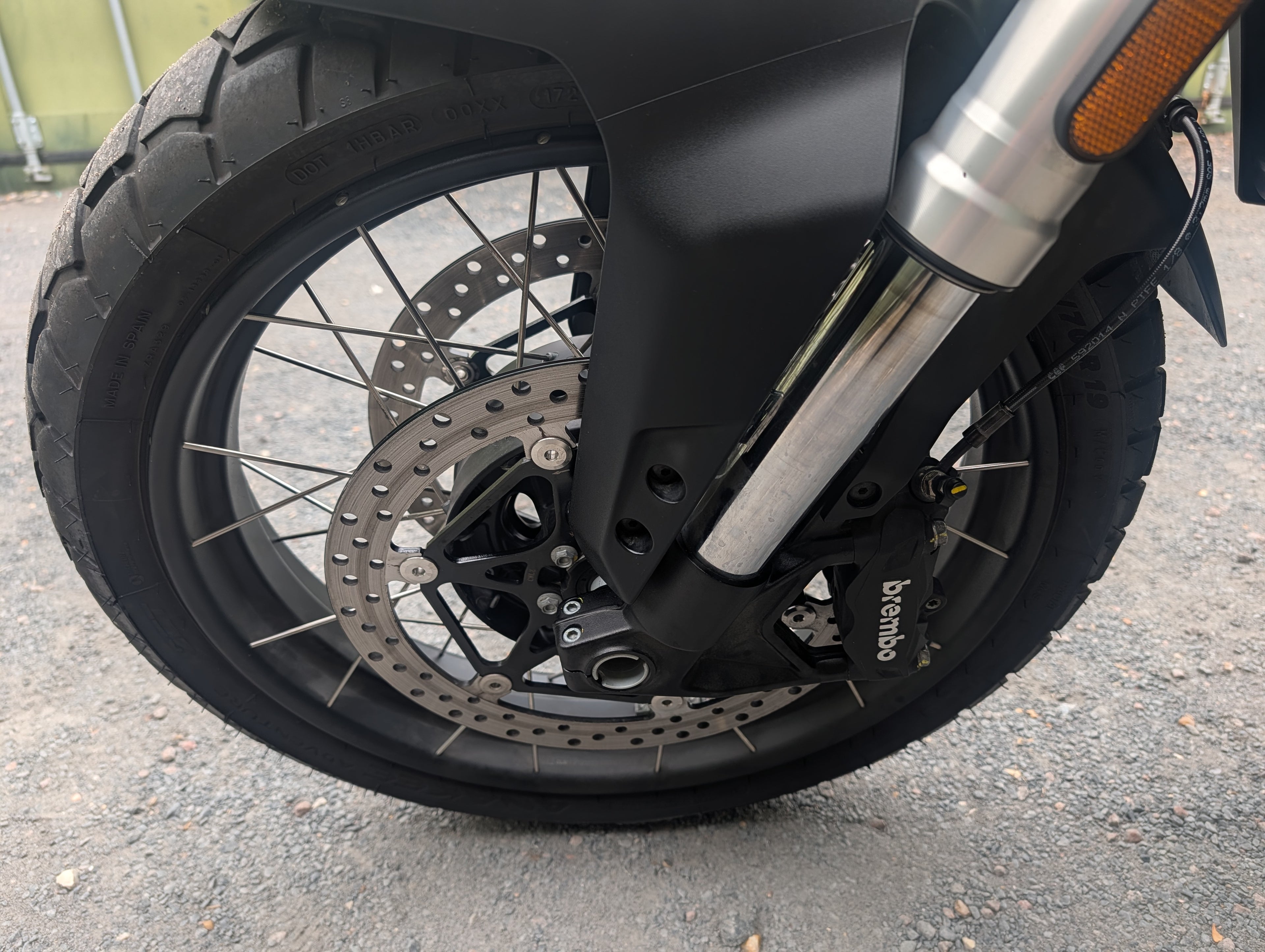 2025 Moto Guzzi Stelvio PFF Nero Volcano