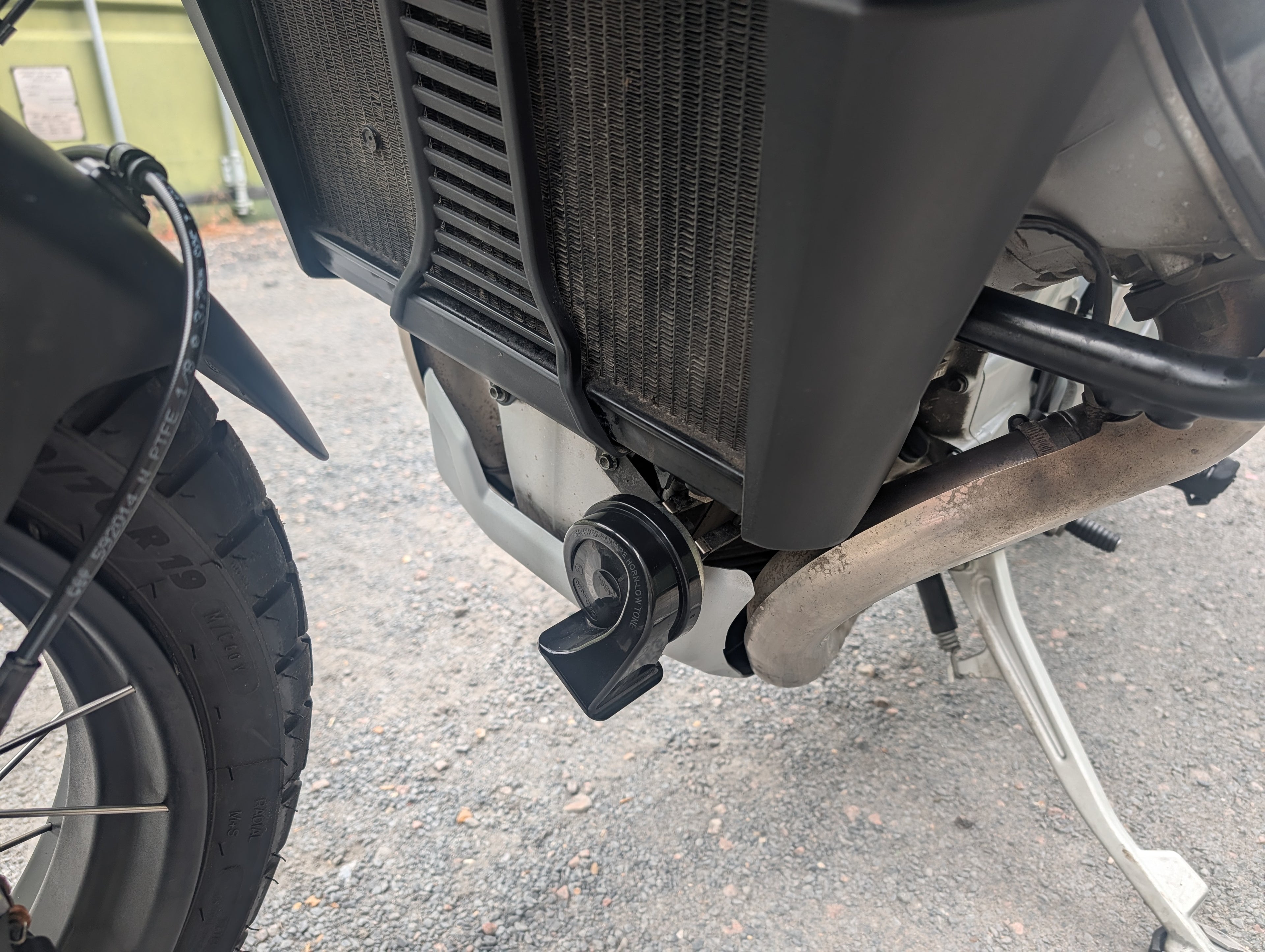 2025 Moto Guzzi Stelvio PFF Nero Volcano