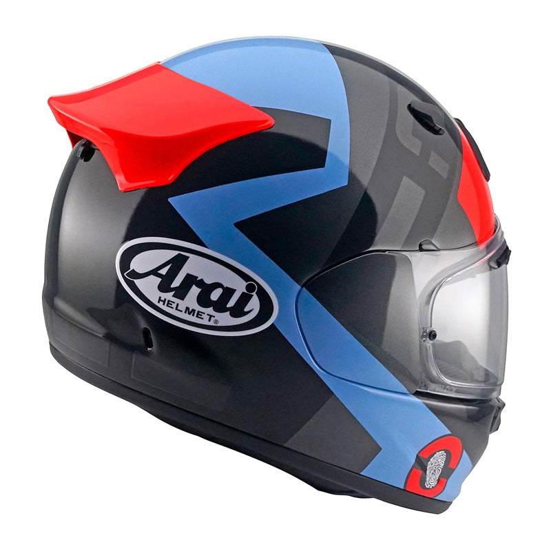 Arai Quantic Space Motorcycle Helmet - Blue
