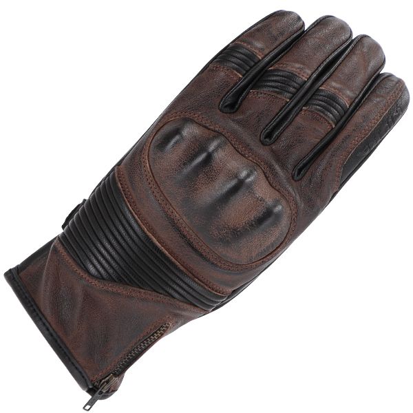 Richa Men's Nazaire Leather Motorcycle Glove - Brown