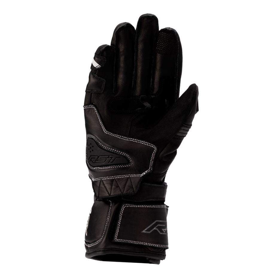 RST S1 CE Ladies Motorcycle Gloves - Black/White